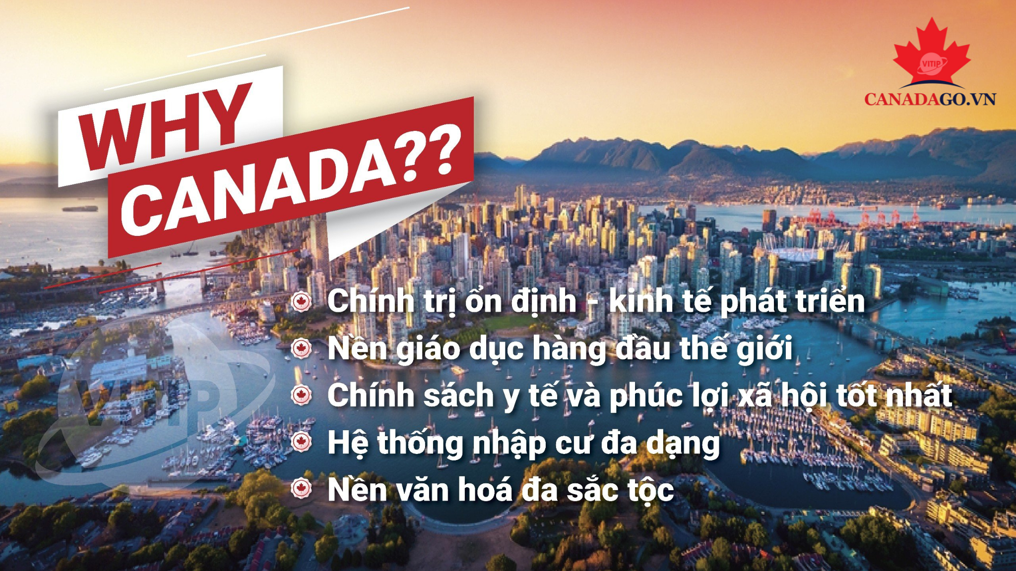 tại sao chọn Canada 