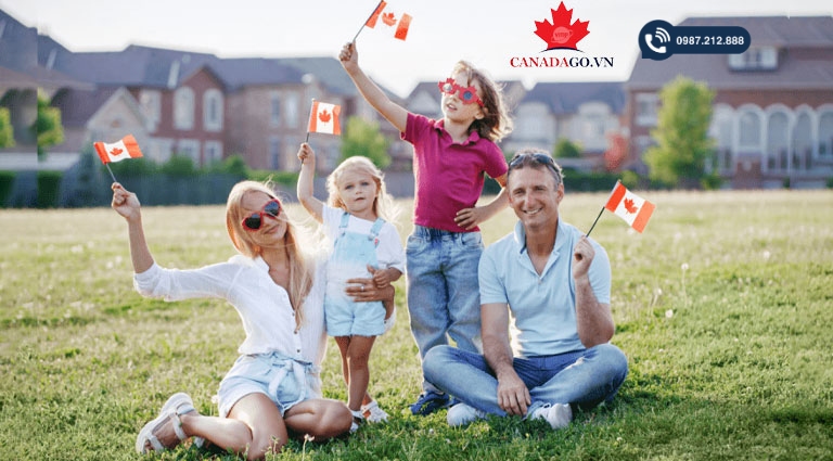 định cư canada cả gia đình