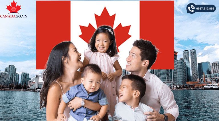 định cư canada cả gia đình