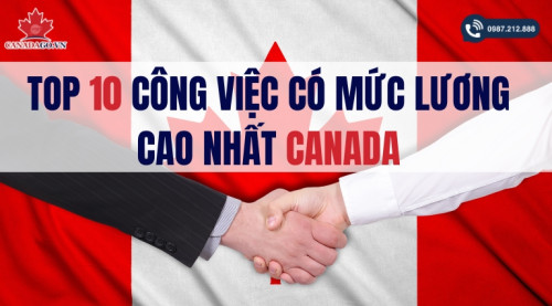 TOP 10 công việc tại Canada