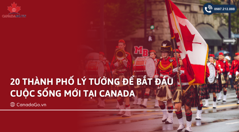 20 thành phố Canada